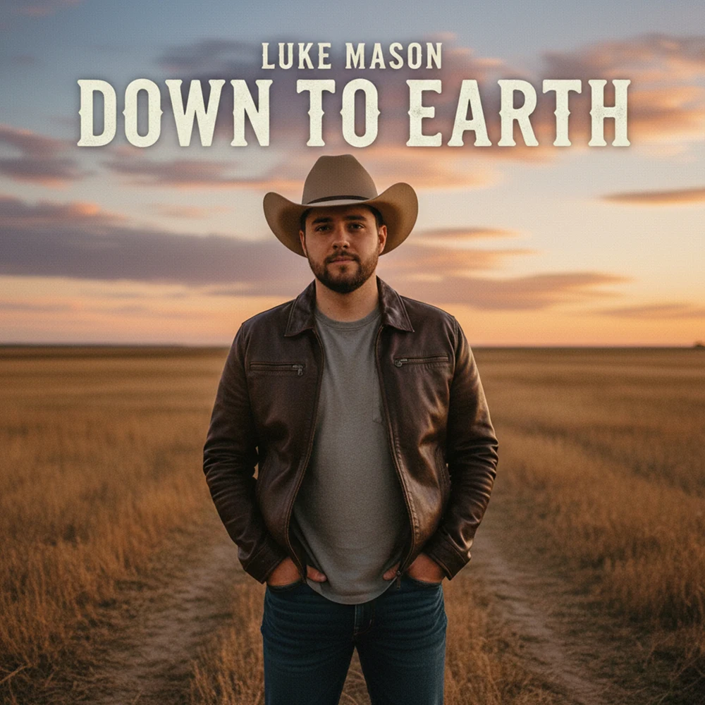 Down to Earth album cover by Luke Mason