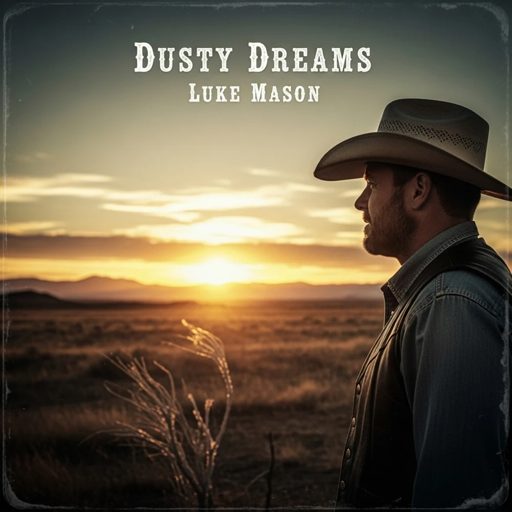 Dusty Dreams album cover by Luke Mason